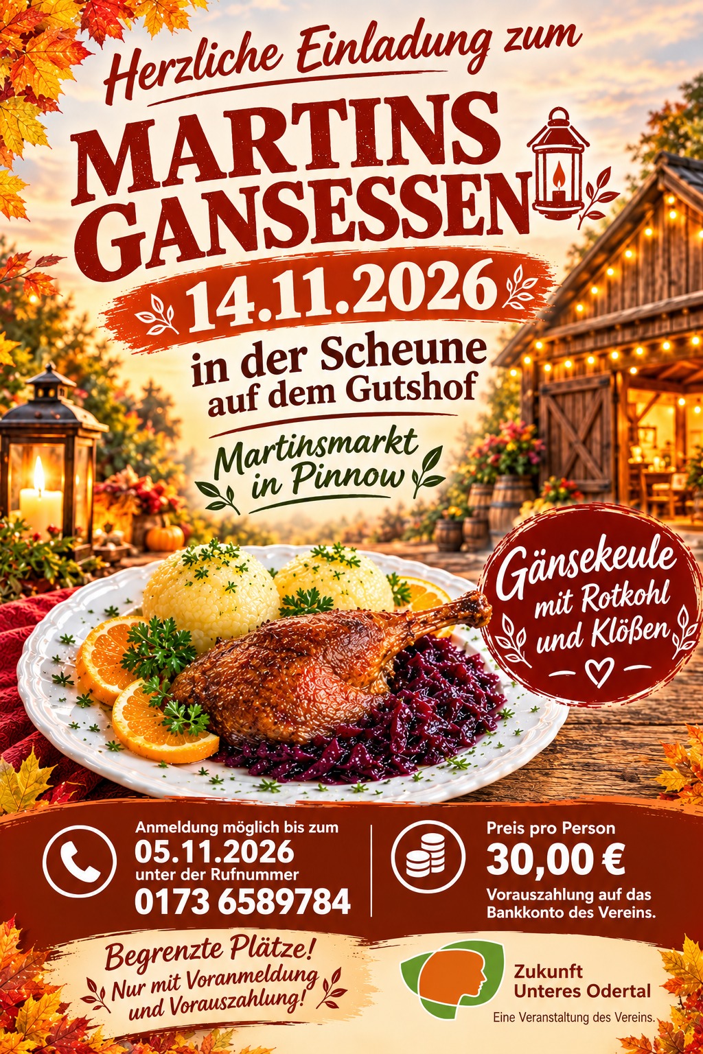Plakat Martinsgansessen